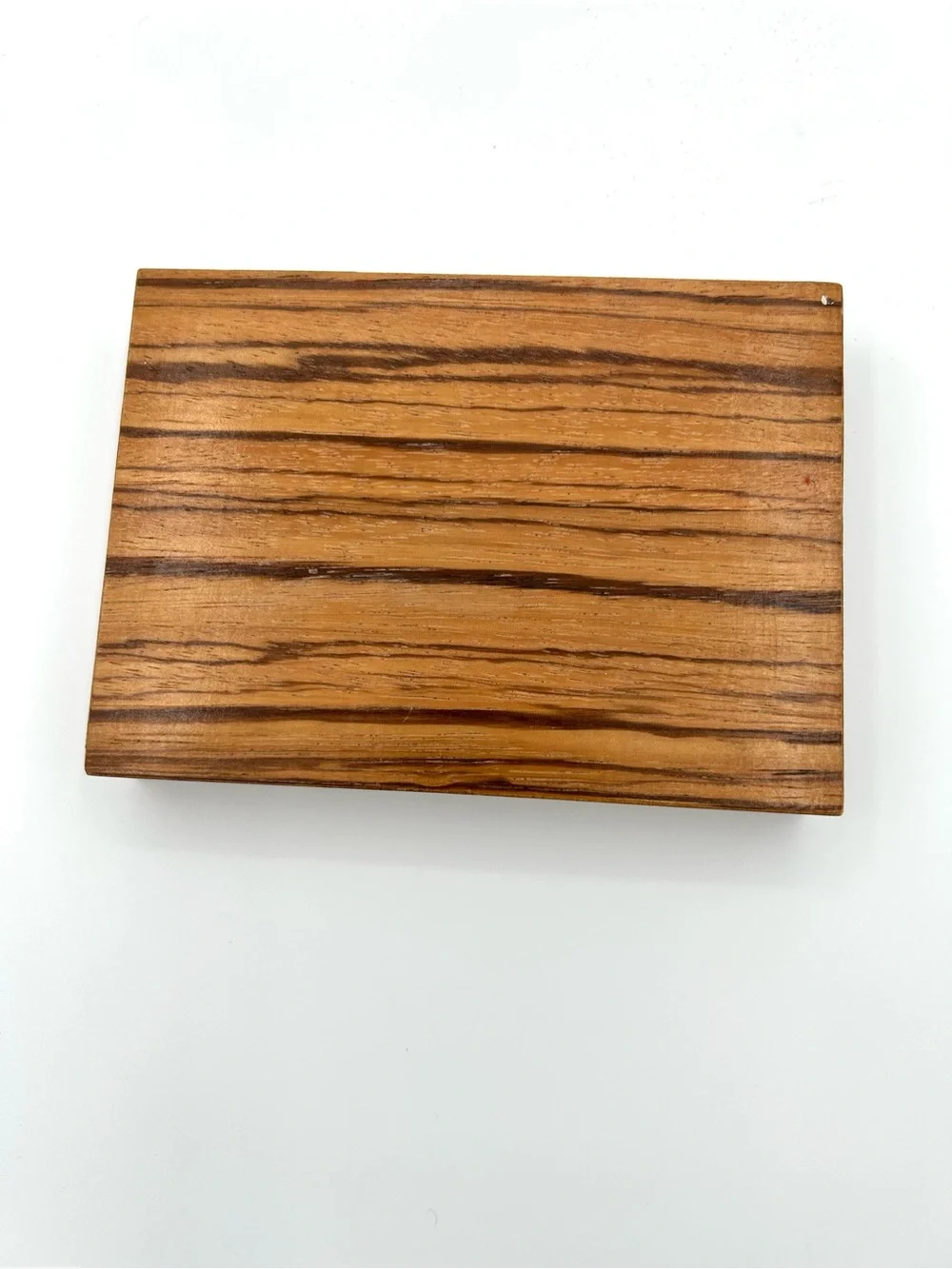 Vintage MCM Cocktail Appetizer Fork Set 6 Wood Handle Stainless Japan Wood Box